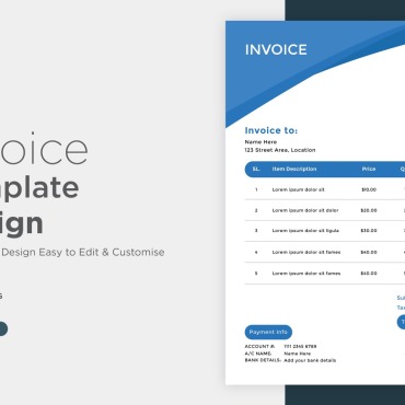 Invoice Design Corporate Identity 320888