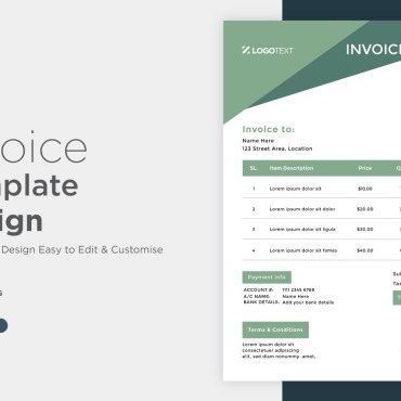 Invoice Design Corporate Identity 320889