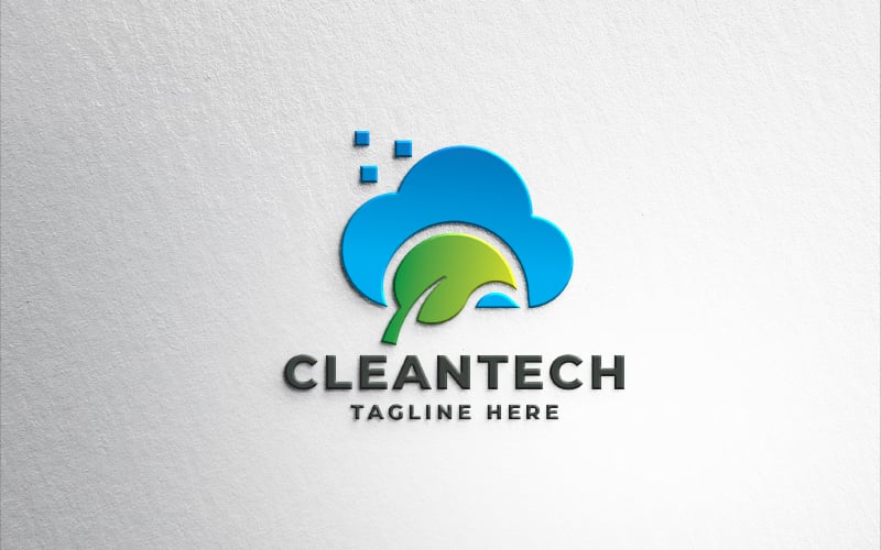 Clean Tech Logo Pro Template