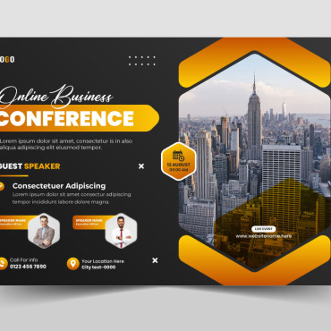 Template Flyer Corporate Identity 320946