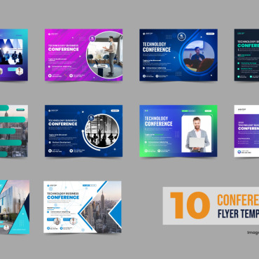 Template Flyer Corporate Identity 320947