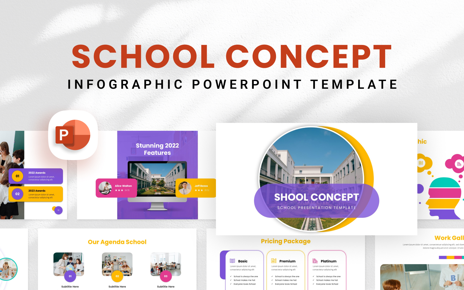 School Concept Presentation Template