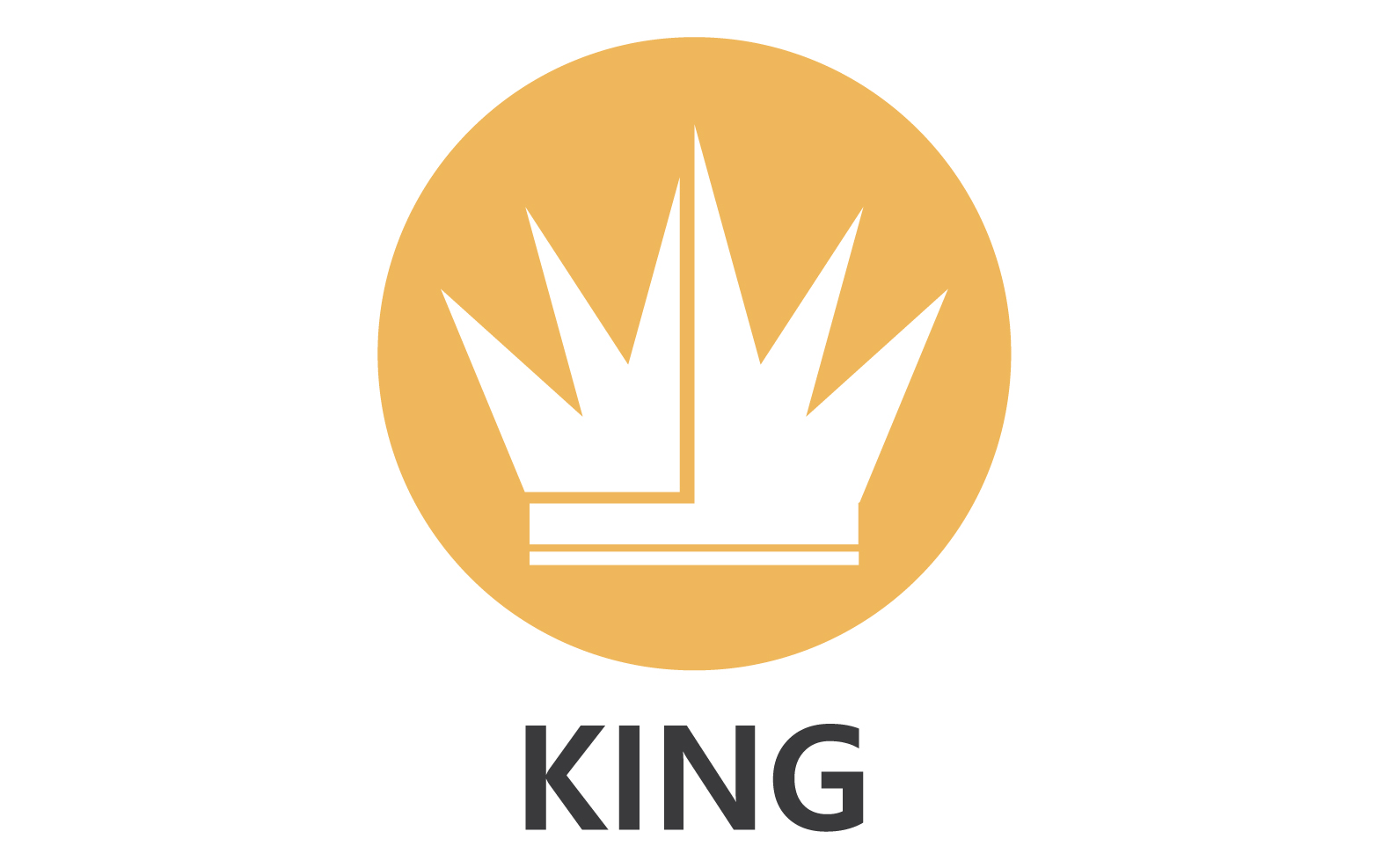 Crown King And Princes  Logo Template vector  V43