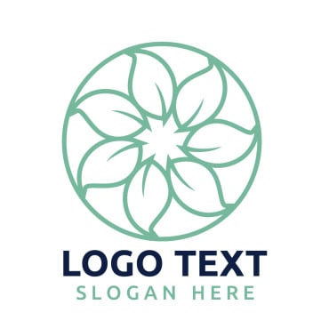 Flower Circle Logo Templates 321082