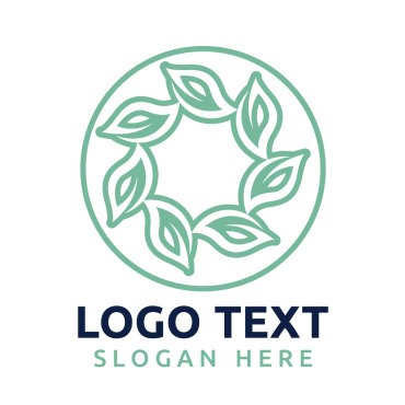 Flower Circle Logo Templates 321084