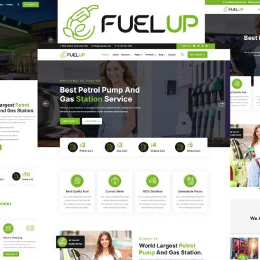 Services Petrol Responsive Website Templates 321114