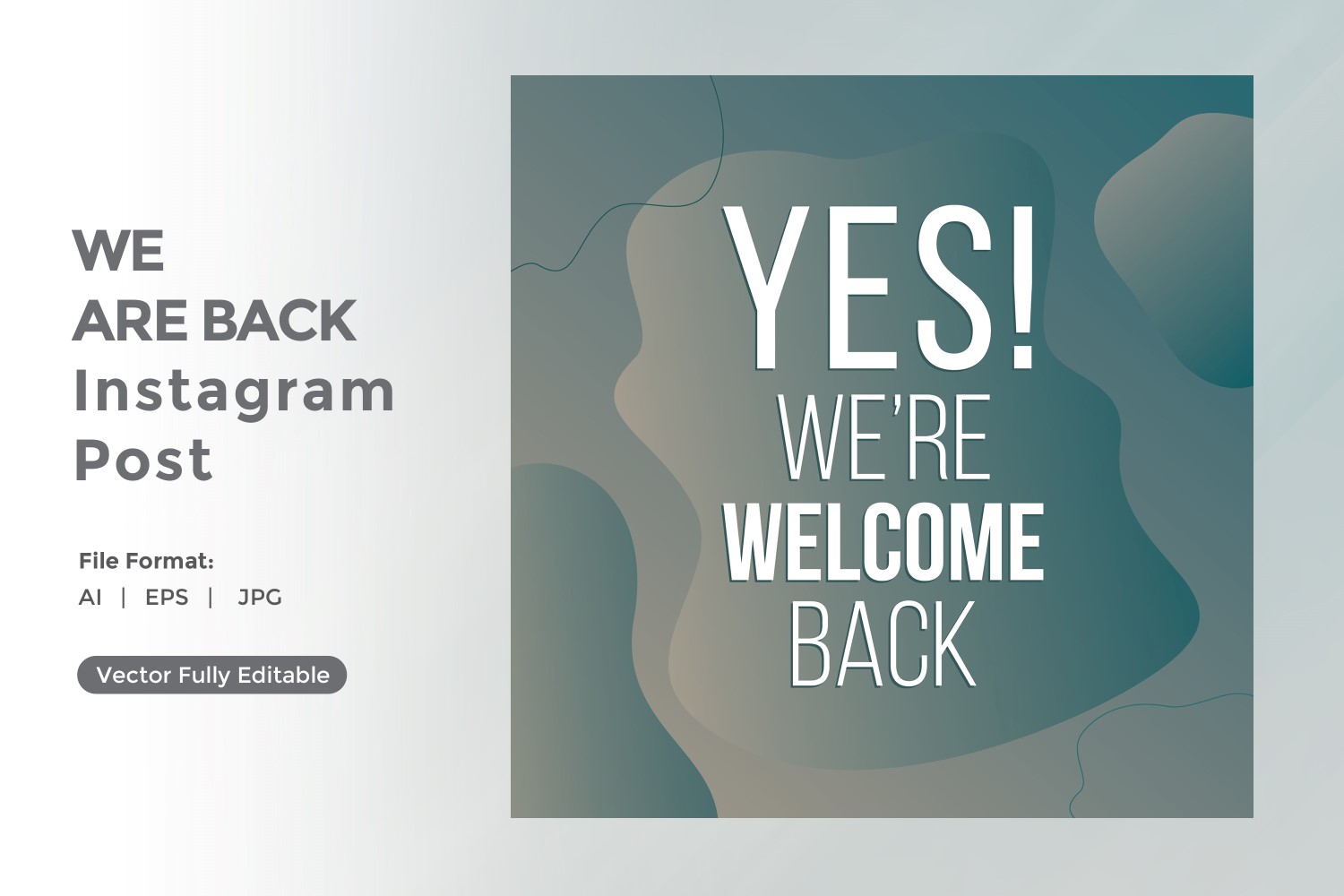 Yes We are back instagram post 03