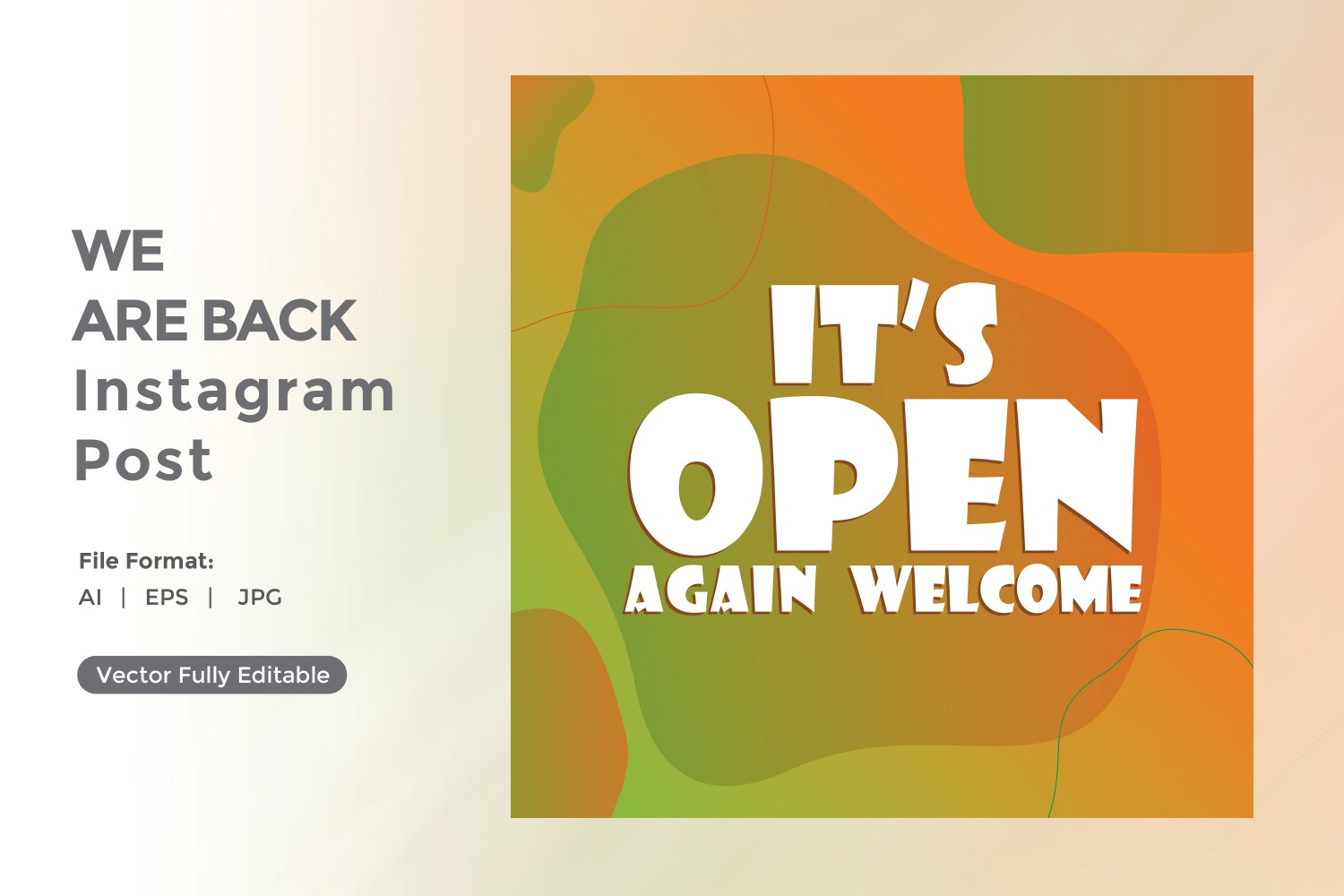 Its open again welcome instagram post 02