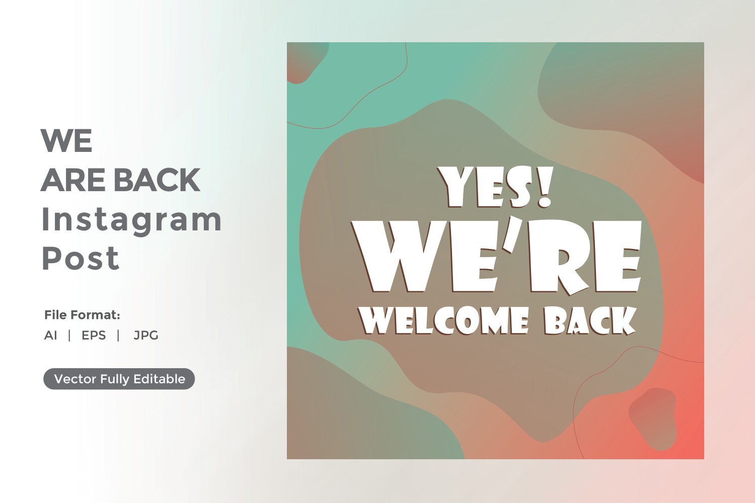 Yes We are back instagram post 04