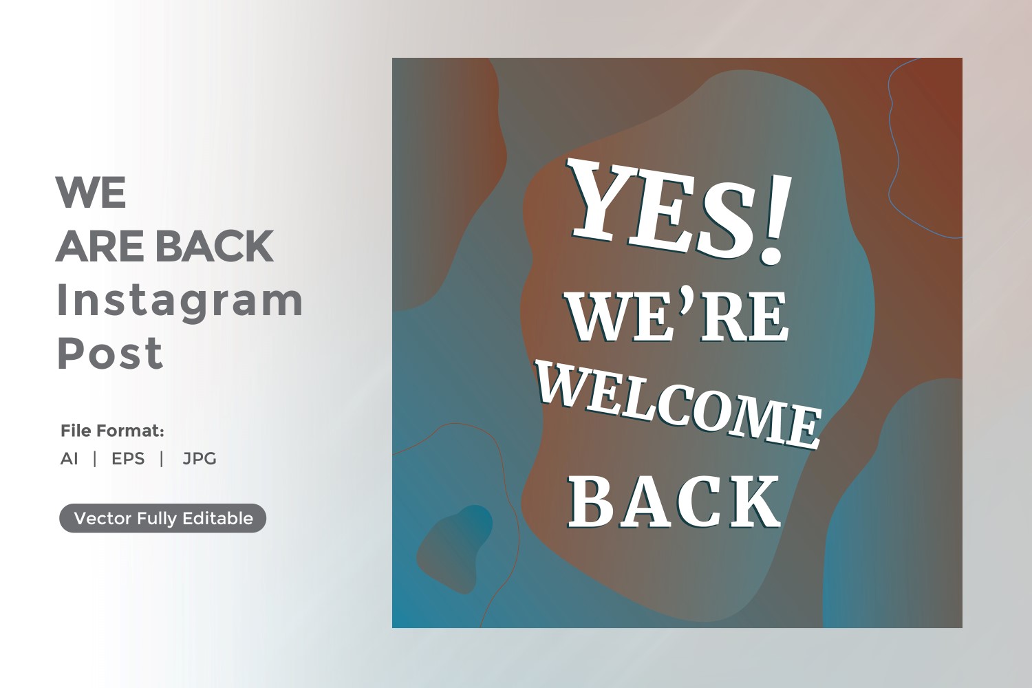 Yes We are back instagram post 02