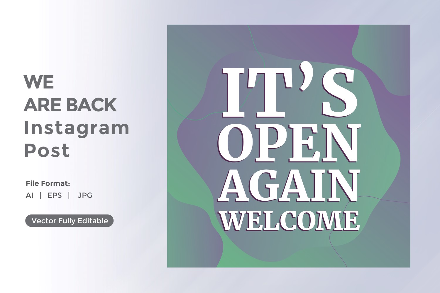 Its open again welcome instagram  post 05