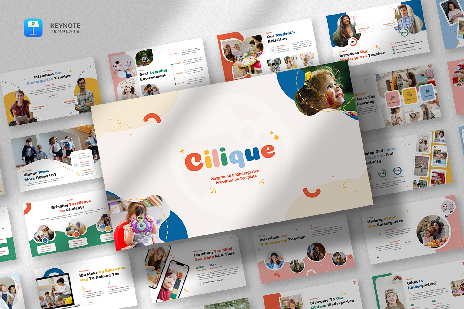 Cilique - Kindergarten Keynote Template