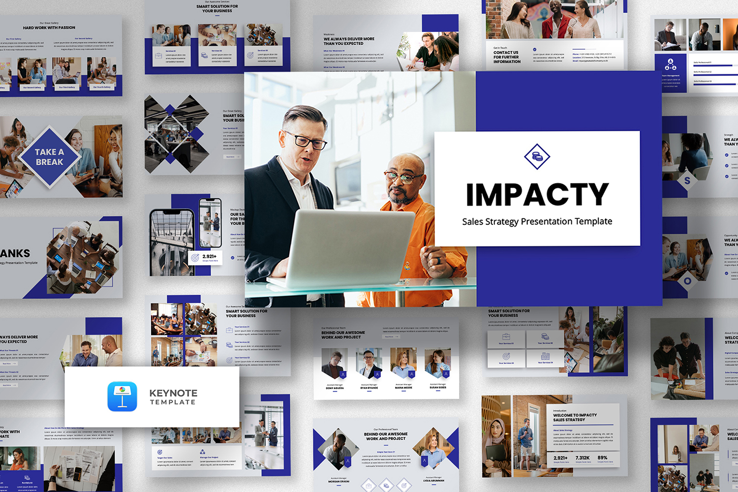 Impacty - Sales Marketing Keynote Template