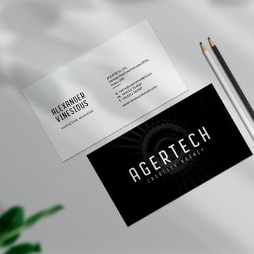 Card Colorful Corporate Identity 321303