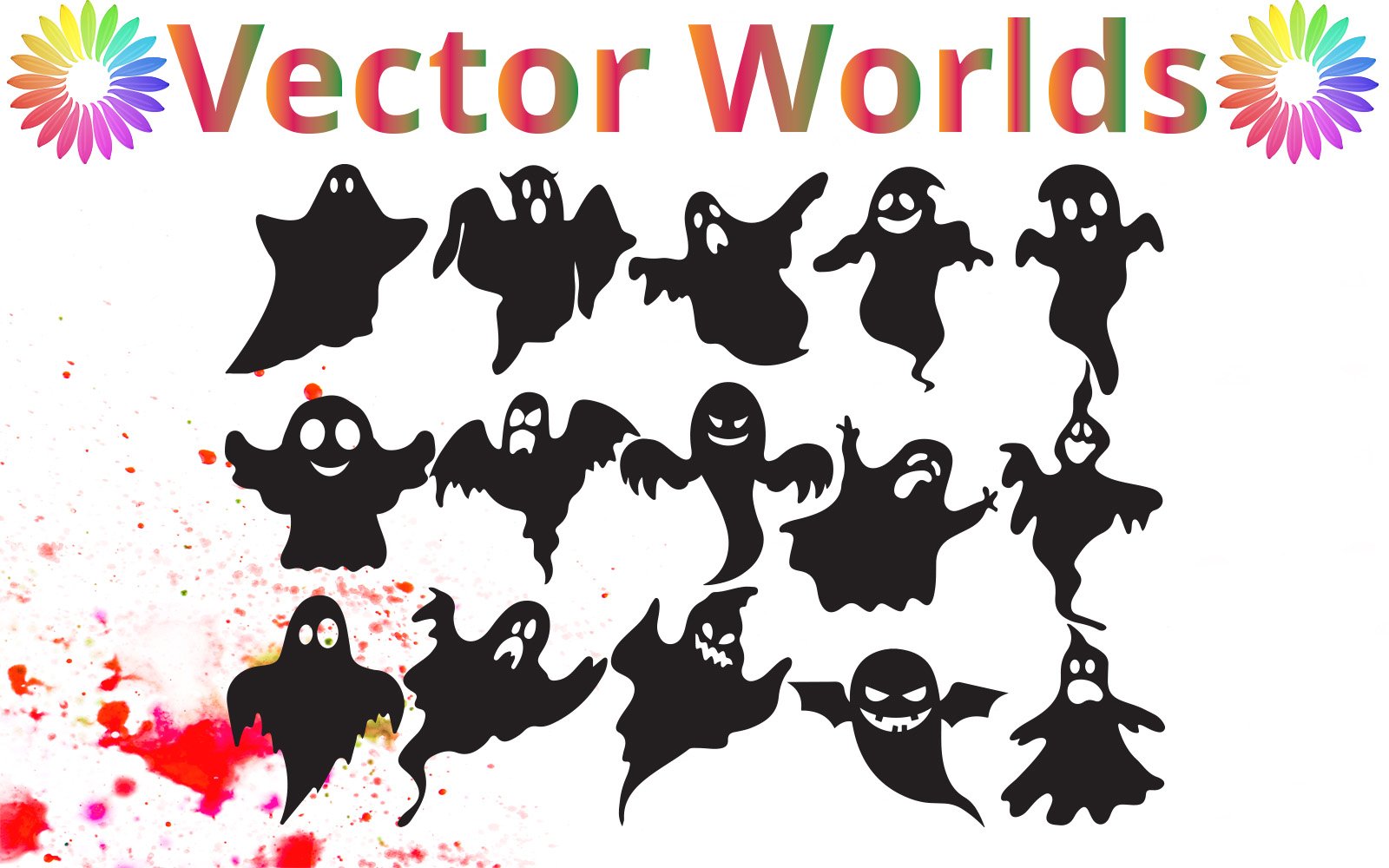 Ghost svg, Horror svg, Funny svg, Kids, Mask, SVG, ai, pdf, eps, svg, dxf, png, Vector