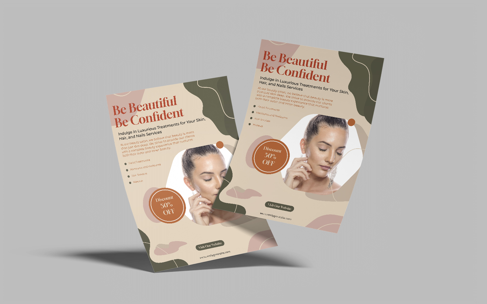 Treatment Facial Flyer Template