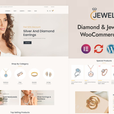Jewellery Jewellery WooCommerce Themes 321473