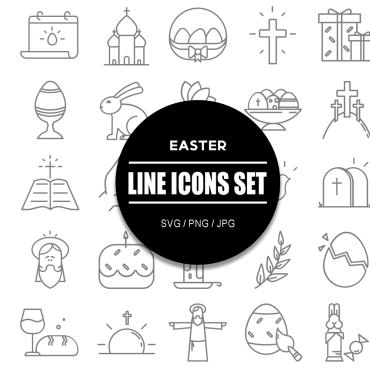 Easter Easter Icon Sets 321508