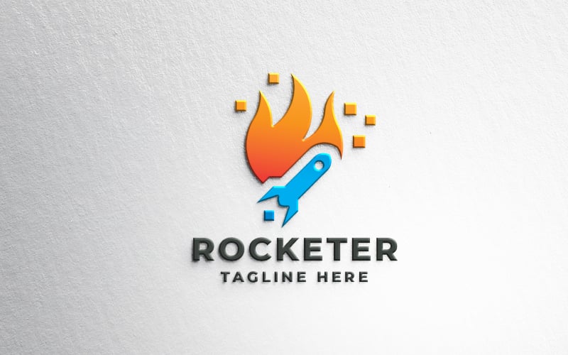 Rocketer Logo Pro Template