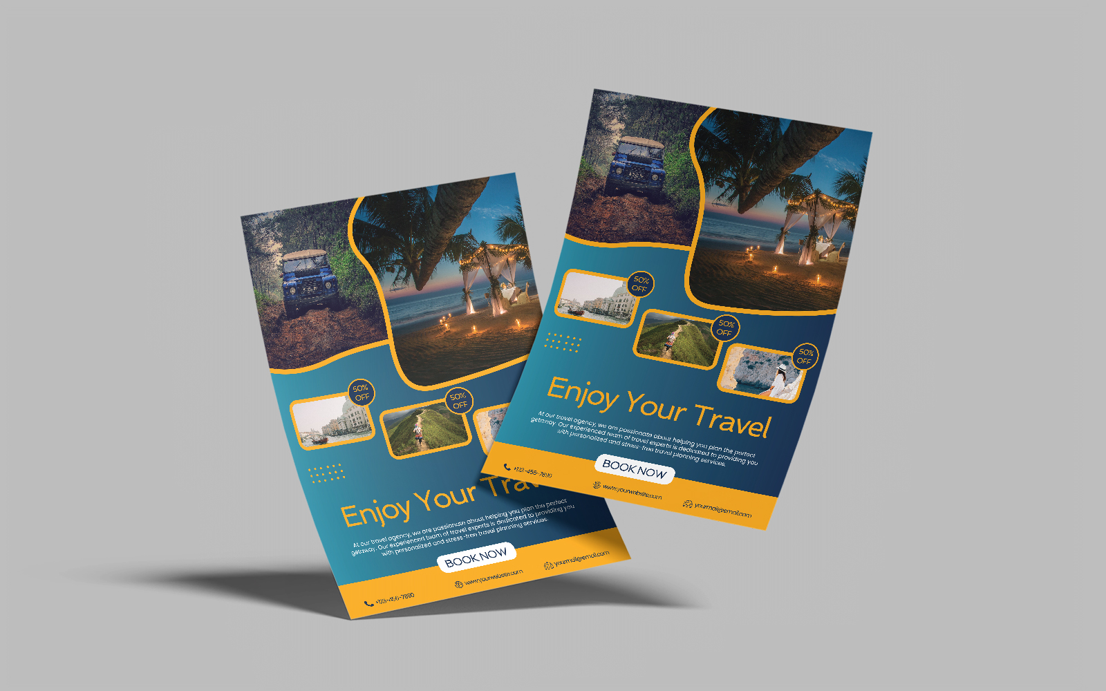 Travel Adventure Flyer Template