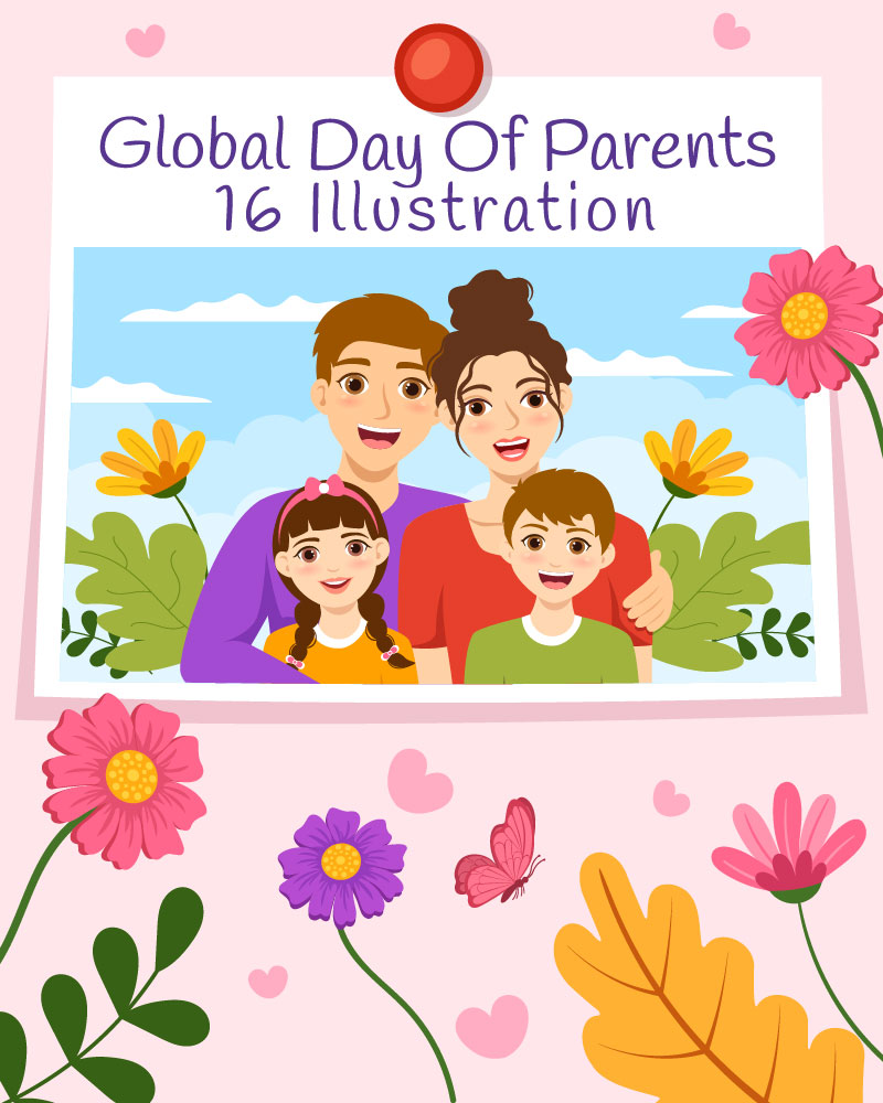 16 Global Day of Parents Illustration