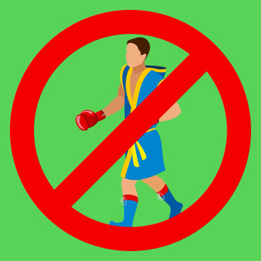 Banner Boxer Stock Video 322127