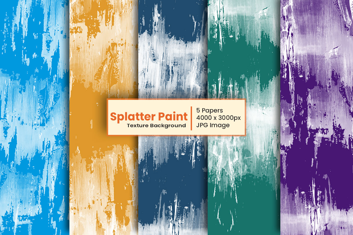 Abstract paint splatter watercolor texture background and Grunge brush stroke background