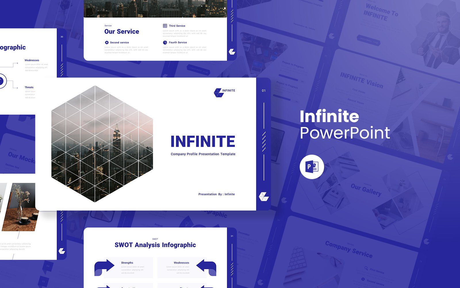 Infinite - Company Profile PowerPoint Template
