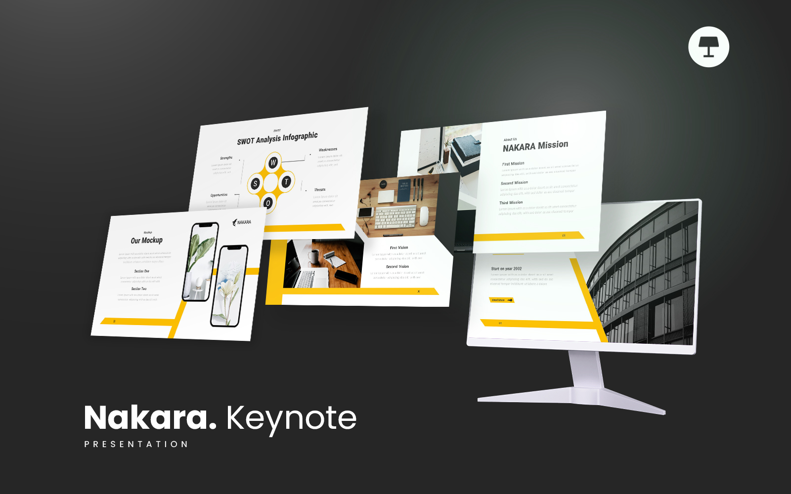 Nakara - Company Profile Keynote Template