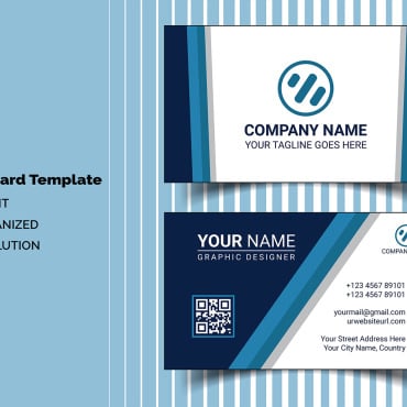 Card Clean Corporate Identity 322344