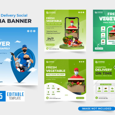 Delivery Courier Social Media 322419