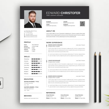 Creative Customizable Resume Templates 322475