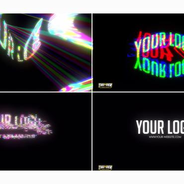 Glitch Animation Motion Graphics 322529