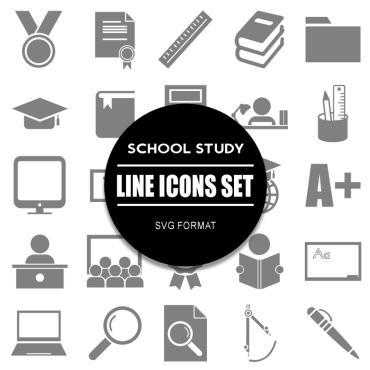 Study Student Icon Sets 322599