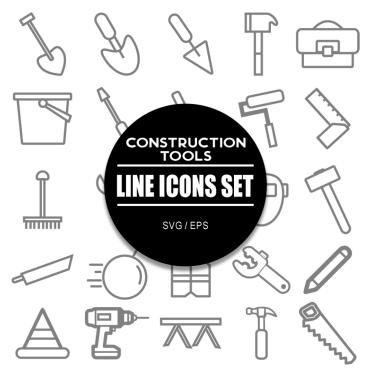 Hammer Saw Icon Sets 322607