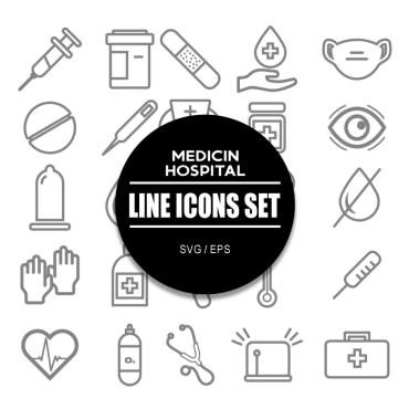Medicin Hospital Icon Sets 322617