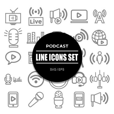 Set Line Icon Sets 322620