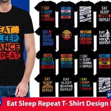Sleep Repeat T-shirts 322700
