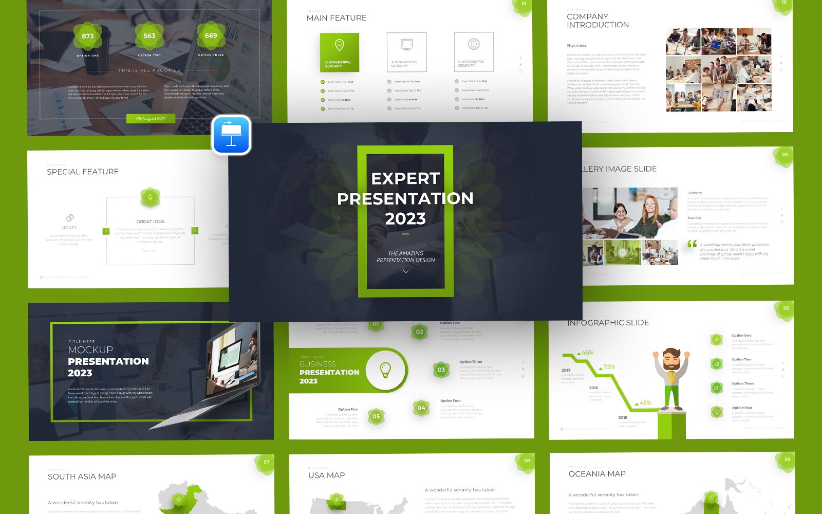 Experto Business Keynote Template