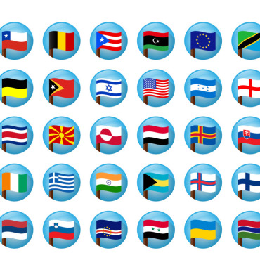 Circle Pole Icon Sets 322779