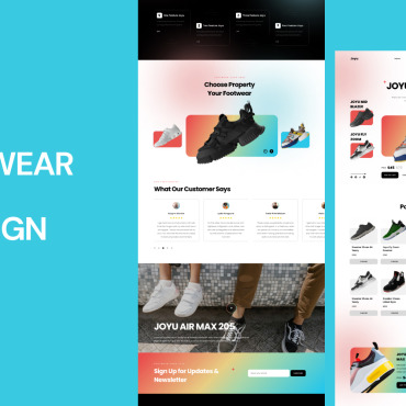 Sneakers Fashion UI Elements 322923