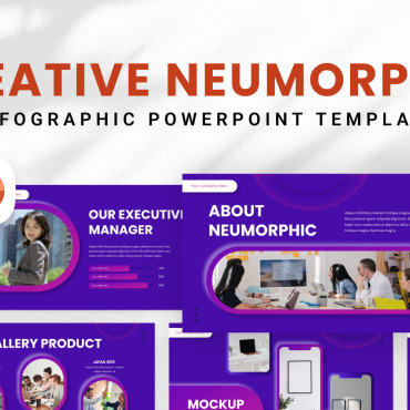Neumorphism Hype PowerPoint Templates 322927