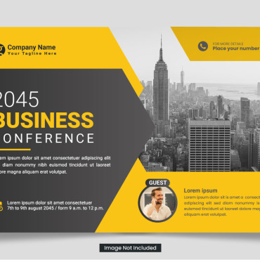 Flyer Conference Illustrations Templates 323009