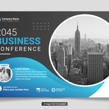 Flyer Conference Illustrations Templates 323011