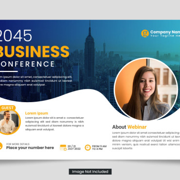 Flyer Conference Illustrations Templates 323014