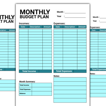 Editable Monthly Planners 323156