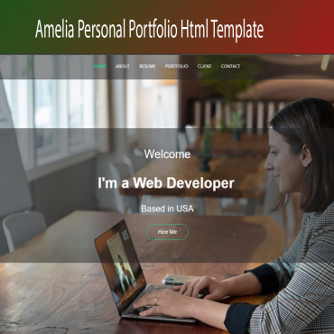Personal Agency Landing Page Templates 323256