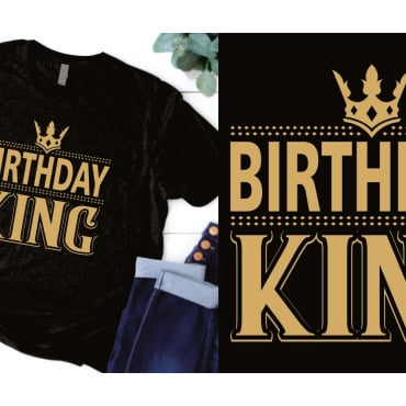 King Birthday T-shirts 323421