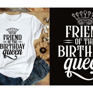 Birthday Queen T-shirts 323445