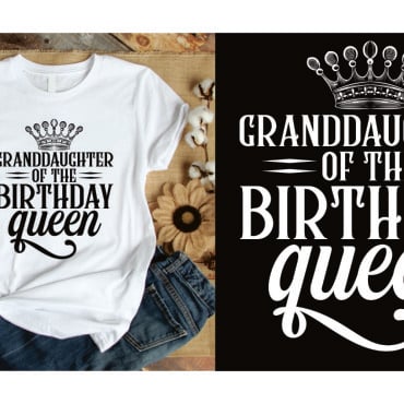 Birthday Queen T-shirts 323446